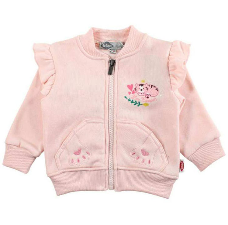 Picture of LC12126 LEE COOPER GIRLS THERMAL FLEECY TWO PIECE TRACKSUIT